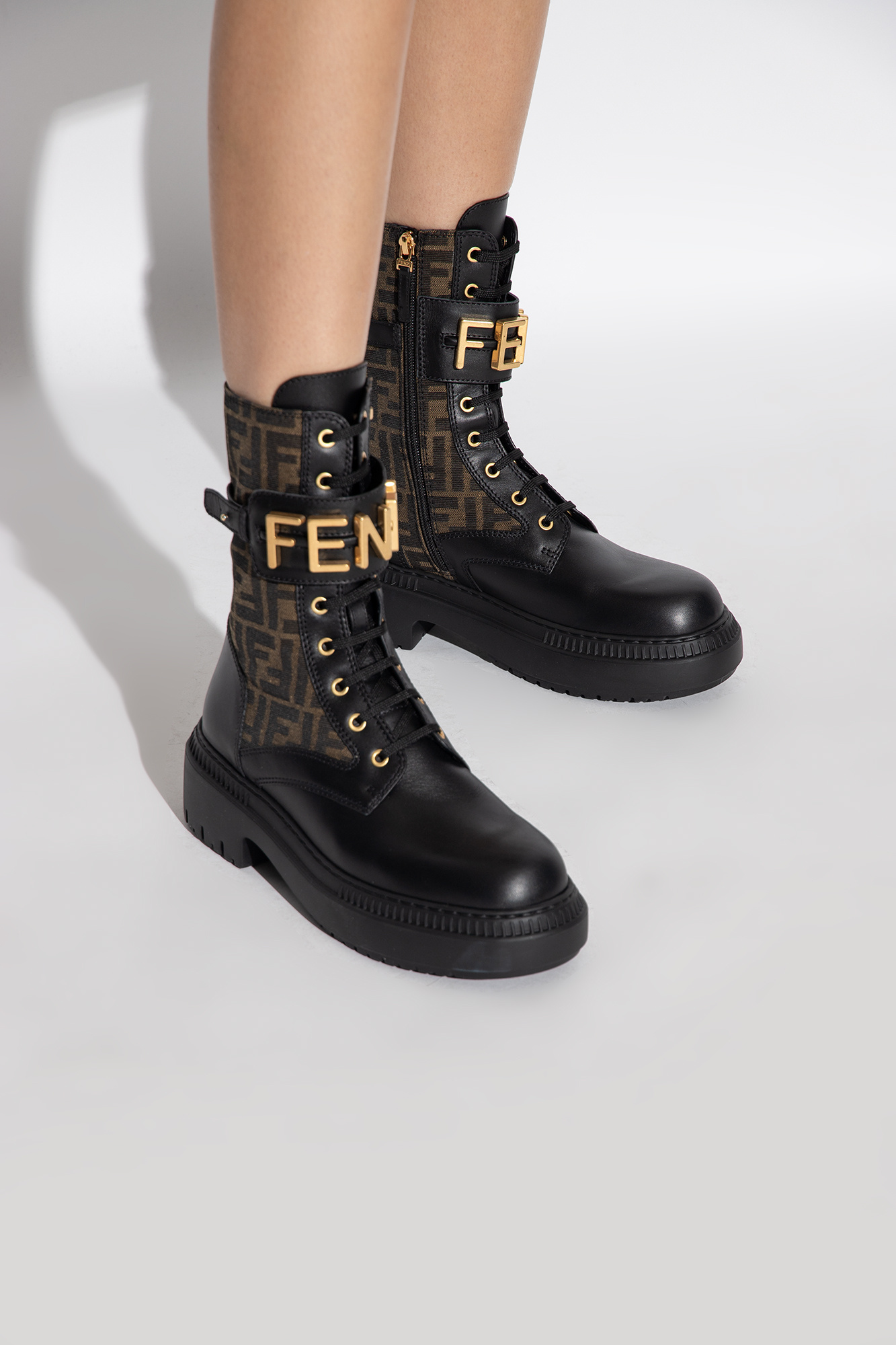 Fendi on sale ankle booties